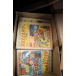 Large quantity of Valiant paper comics.