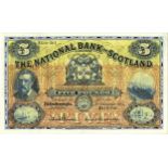 THE NATIONAL BANK OF SCOTLAND LIMITED five pound £5 banknote 31st December 1956, Dandie and