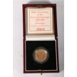 The Royal Mint UNITED KINGDOM Queen Elizabeth II (1952-2022) gold proof sovereign 1989, issued to