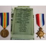 Medals of 2119 Lance Corporal Alexander Mair of the 2nd Battalion Scottish Horse, comprising WWI