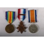 Medals of 2201 Private James Herd of the 2nd Battalion Black Watch Royal Highlanders KIA 9th