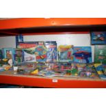 Matchbox, Vivid Imaginations and other Thunderbirds collectible toys including action figures,