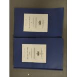 The Poor Law Board.  Ninth Annual Report and Eighteenth Annual Report. 2 vols. Rebound blue card