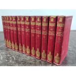 SHAKESPEARE WILLIAM.  The Handy-Volume Shakespeare. 13 vols. Small format. Limp red morocco, gilt