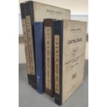 IMPERIAL LIBRARY - CALCUTTA.  Catalogue. Parts 1 & 2 in four vols. Quarto & 8vo. Orig. prntd.