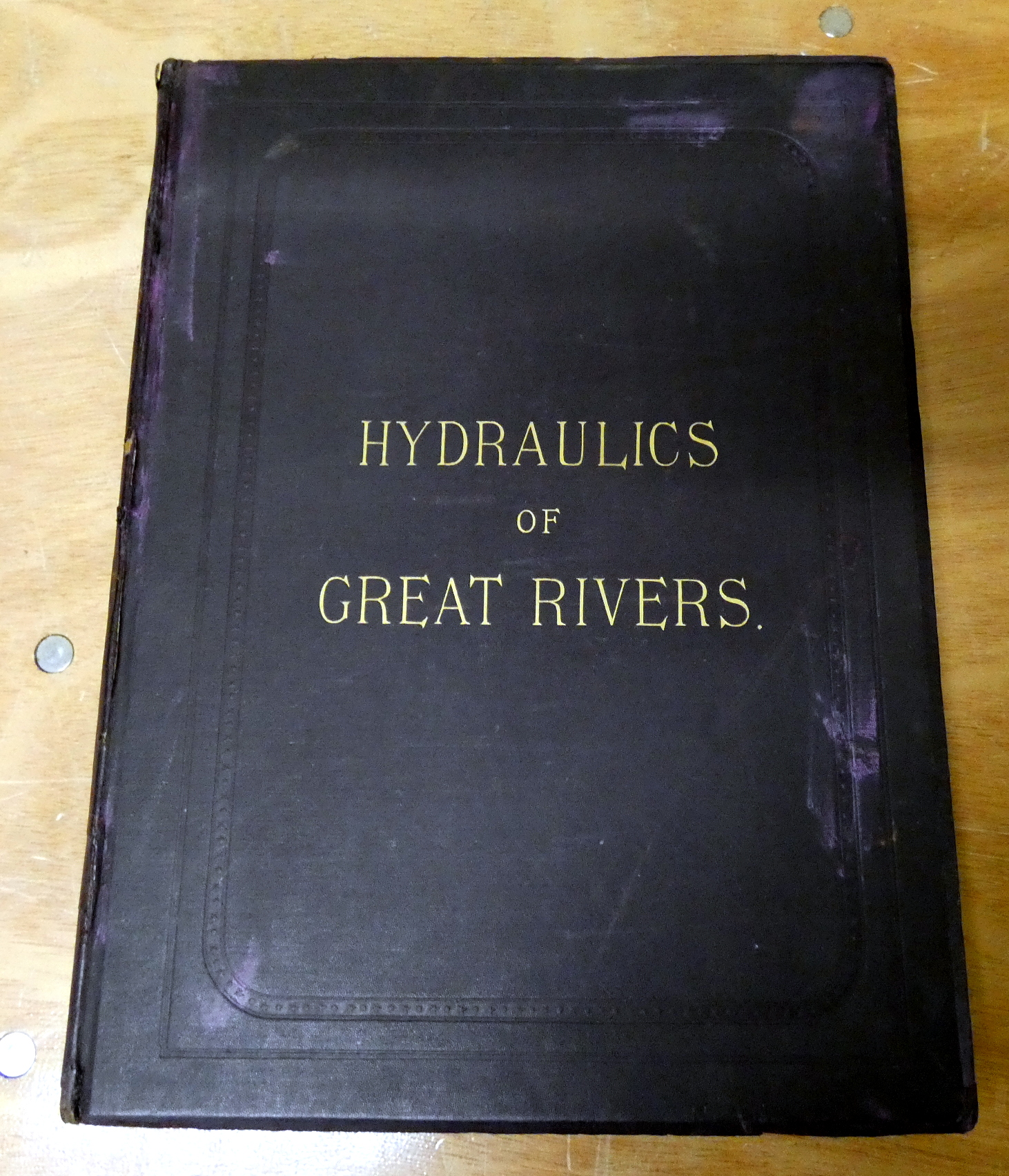 RÉVY J. J.  Hydraulics of Great Rivers. The Parana, The Uruguay & The La Plata Estuary. 8 double