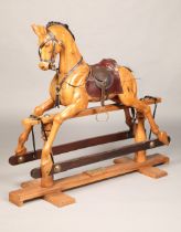 Casterbridge Rocking Horse Company, carved rocking horse 2007 limited edition, number 25 of 100,