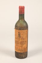 Grand Vin De Chateau Latour Pauillac - Medoc red wine 1958