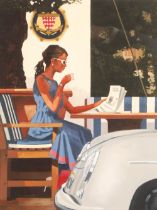 Jack Vettriano OBE (Scottish born 1951) Framed limited edition print, signed lower right No 159/