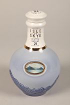 Macleod, ' The Spirit of the Islands' Isle of Sky 21 years old' in blue Wade decanter, 70 cl, 40 %