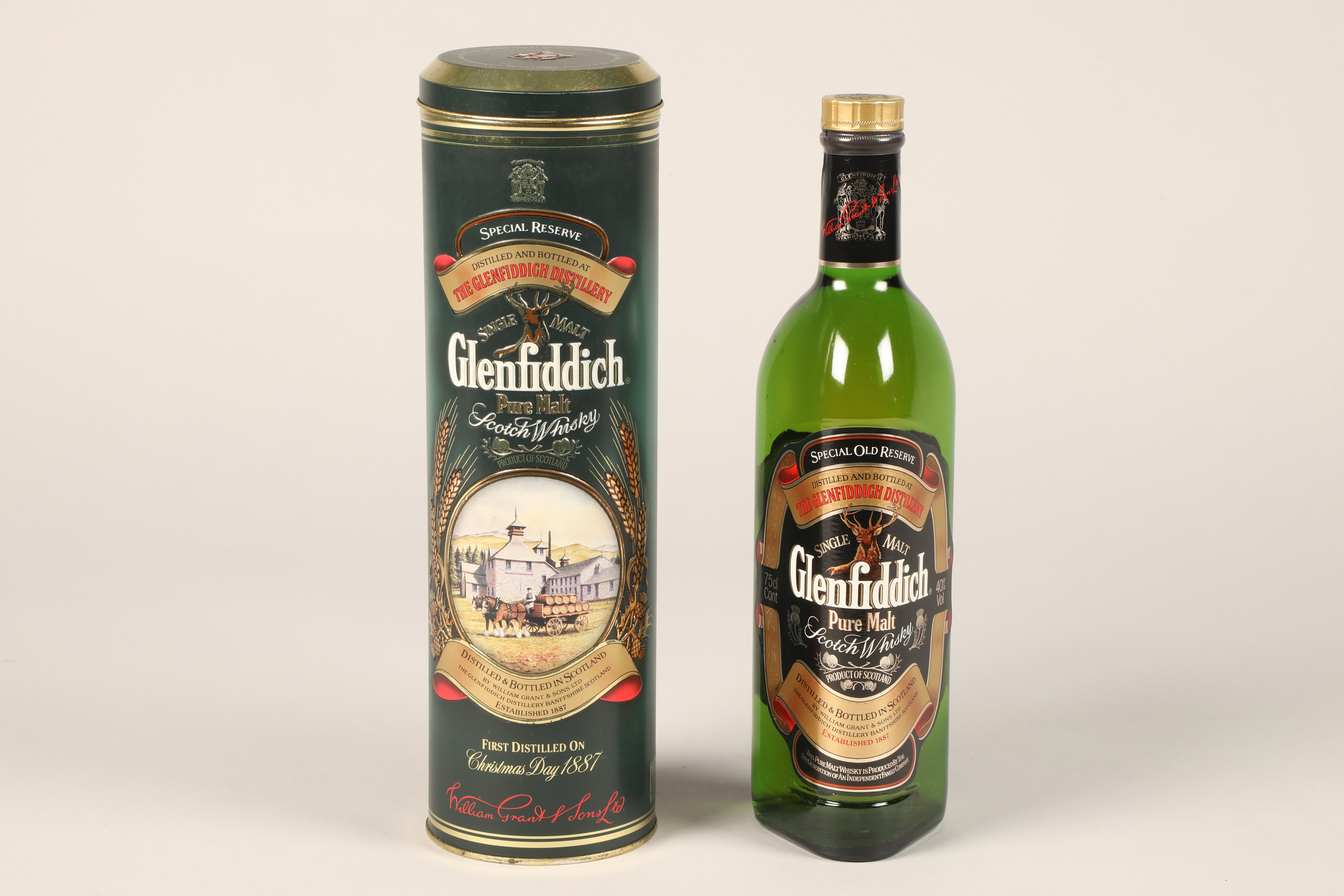 Glenfiddich Special reserve, Single malt Whisky, 750ml, 40 % vol in box