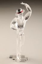 Swarovski crystal figure, 'Magic of Dance' Antonio, boxed height 22cm