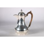 Hamilton and Inches Victorian silver chocolate pot, hallmarked Edinburgh 1898, 21cm tall, 626g