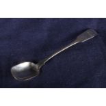 19th c. Scottish silver condiment scoop, hallmarked William Ferguson, Elgin, 15cm, 22g.