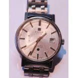 Tissot Seastar Automatic gent's wristwatch, the signed silvered dial with baton indices, date window