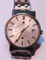 Tissot Seastar Automatic gent's wristwatch, the signed silvered dial with baton indices, date window