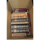 Box of books to include Shakespeare, Henri Lasserre, Laurence Hope, etc.