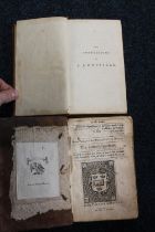 Confessions of J J Rousseau, Volume II, Third Edition, G G and J Robinson 1796, also the Ladies