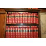 Set of Harvard Classics Five-Foot Shelf of Books, volumes 1-50, some missing.