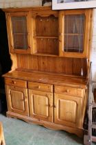 Pine kitchen dresser.