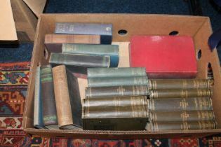 Box of books to include those by J M Barrie, Marcel Proust, The Chronicles of Barsetshire, etc.
