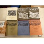 ROYAL COMM. ON HISTORICAL MONUMENTS.  Dorset. Vol. 1, vol. 2 (3 parts), vol. 3 (2 parts) & vols. 4 &