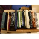 English Pre-History & Roman Britain.  A carton of various vols.