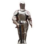 Reproduction suit of armour.