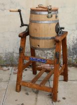 The Dairy Supply Company Edinburgh butter churn.