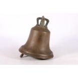 WWII RAF scramble bell, with Air Ministry crown motif dated 1940, additionally stamped ATW with