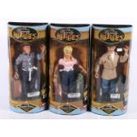 The Beverly Hillbillies: three boxed figures by Exclusive Premiere, numbered series 1/12000.