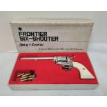 Vintage Japanese MGC replica of a Colt M1873 Frontier Six Shooter Model P Cal. 44-40 with faux ivory