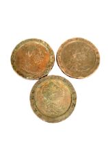 United Kingdom. George III. Three 1797 Cartwheel twopence coins, Soho mint. (3)