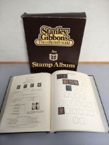 Great Britain. A well filled Stanley Gibbons collector's stamp album comprising of 19th and 20th