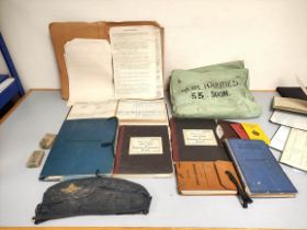 WW2. RAF. Personal effects and ephemera belonging to S/Ldr L.J Harries who flew Dakota missions over