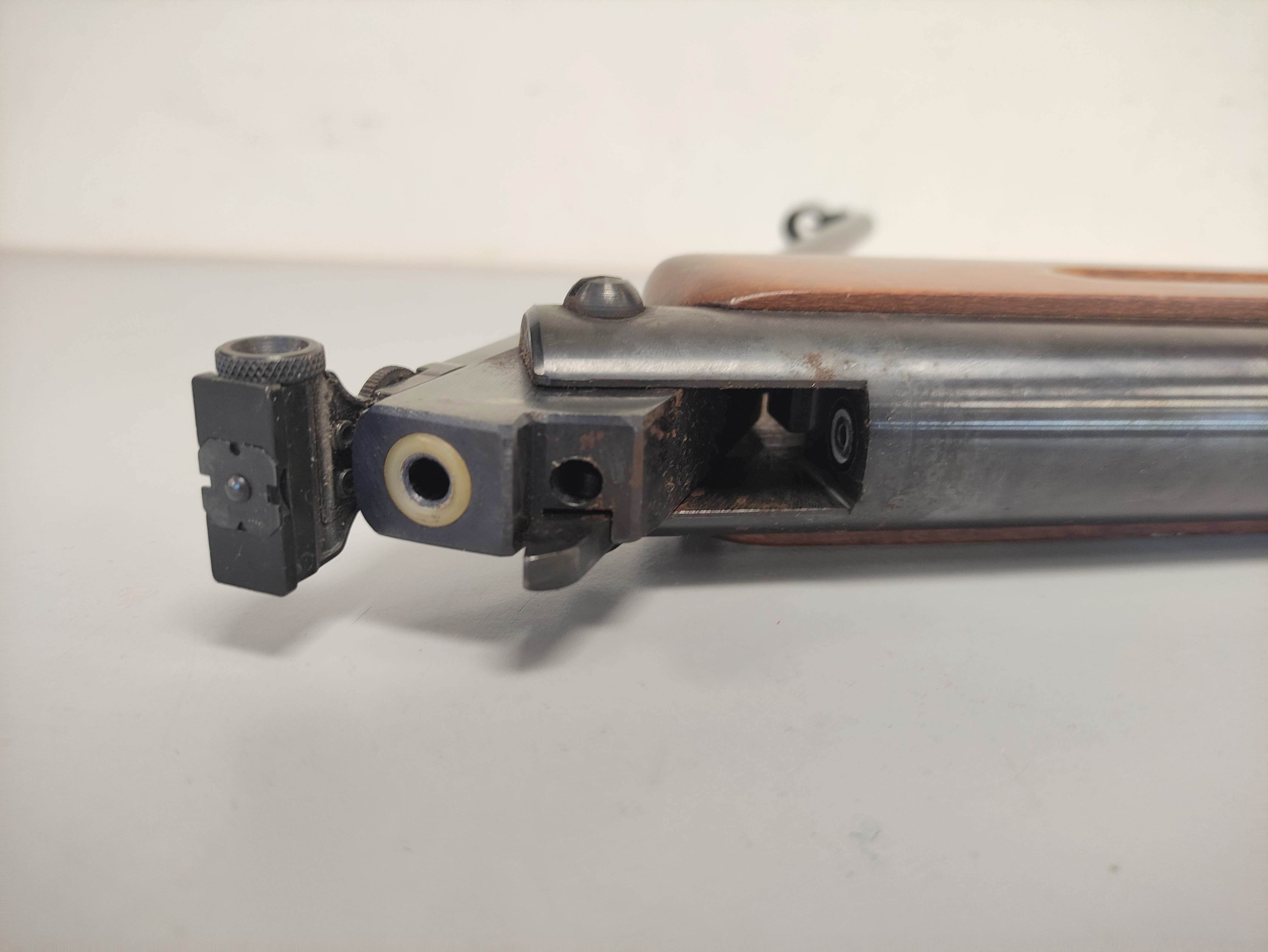 WEIHRAUCH HW35K Kal 5.5 .22 break barrel air rifle serial no 1431511 with ring sight. - Image 6 of 6