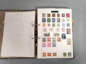Commonwealth & World. A well filled collectors stamp albums comprising of early 20th century