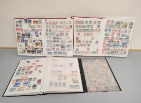 Commonwealth and World. Three albums of postage stamps comprising of Canadian Japanese and other