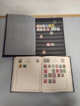 Great Britain & World. Two stamp albums containing 19th and 20th century issues to include an