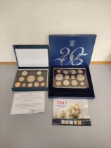 United Kingdom. 2005 boxed Proof Coin Set and another dated 1997. (2)