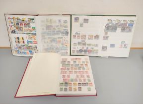 Australia and New Zealand. Three collector's stamp albums to include earlr regional Australian