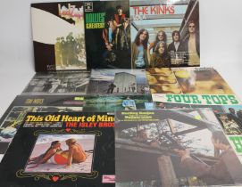 Collection of mainly 70s records to include Led Zeppelin II, The Who, Tom Waits, James Taylor,
