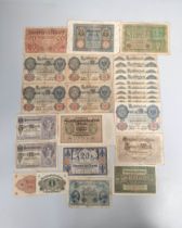 Germany. 1910s/20s banknotes to include ten 1914 20 Mark notes, a 50 Mark note dated 1919 serial