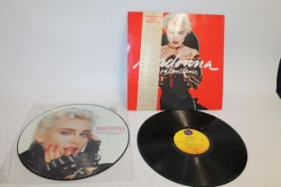 Madonna Causing a Commotion picture disc 12'' vinyl limited edition and a Madonna You Can Dance