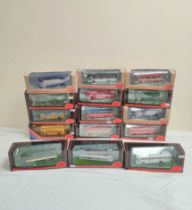 Exclusive First Editions. Group of boxed 1:76 scale buses, including Leyland National 15104, Bristol