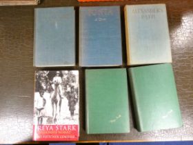 STARK FREYA.  Traveller's Prelude, 2 copies, 1950; Ionia, 1954; The Lycian Shore, 1956 & Alexander's