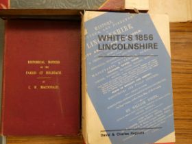 ALLEN THOMAS.  The History of the County of Lincoln. 2 vols. Fldg. eng. map, hand col. in outline.