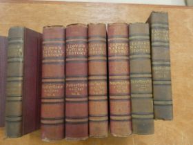BOWDLER SHARPE R. (Ed).  Lloyd's Natural History, Butterflies & Butterflies & Moths. 9 various vols.