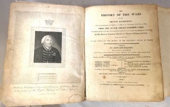 BAINES EDWARD.  The History of the Wars of the French Revolution. Eng. frontis, plates & fldg. maps.