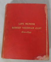 CUST ROBERT NEEDHAM.  Memoirs Of Past Years ... Twenty-One Years Before India, Twenty-Five Years